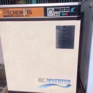 Máy nén khí trục vít cũ Hitachi Hiscrew 15kw (seri 2000)