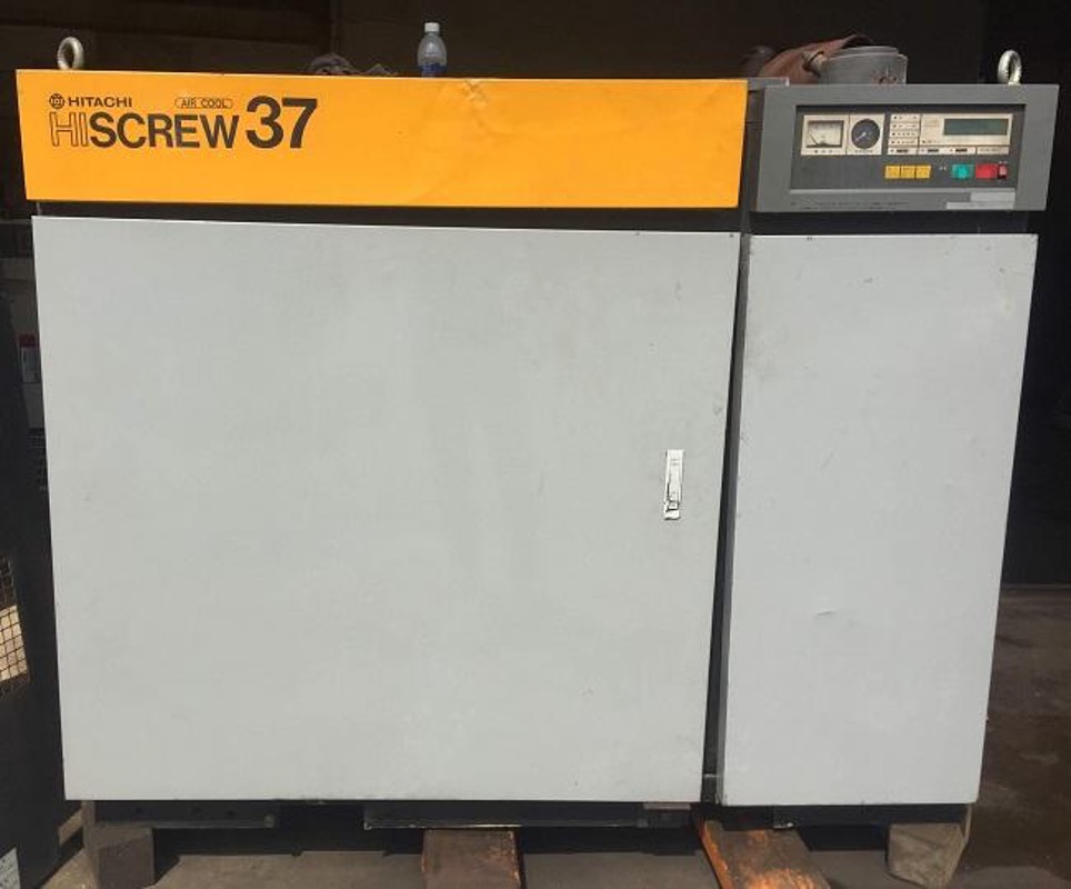 Hiện nay máy nén khí Hitachi 37kw cũ được rất nhiều doanh nghiệp sử dụng. Hiện nay máy nén khí Hitachi 37kw cũ được rất nhiều doanh nghiệp sử dụng.